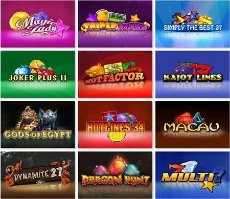 Popularne gry w Kajot kasyno PL